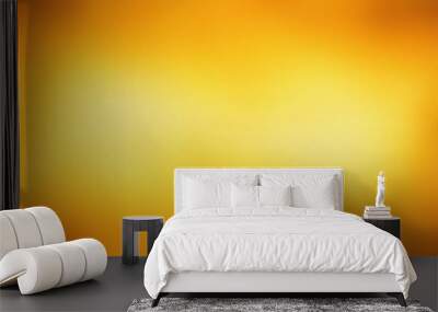 abstract orange background light yellow corner spotlight, faint Wall mural