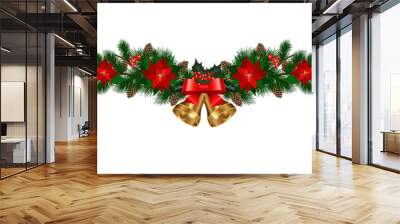 christmas holiday decorations Wall mural