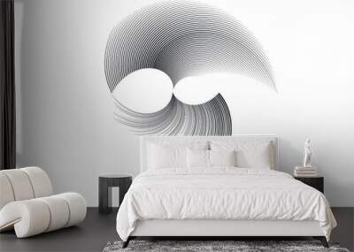 abstract lines  . Vector Wall mural