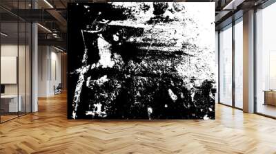 Grunge background vector distress textures Wall mural