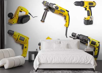 electric tool set Wall mural