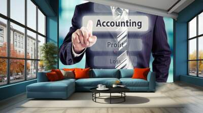 Accounting Wall mural