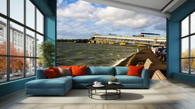 Auckland Harbour Bridge, New Zealand Wall mural