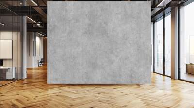 Concrete gray wall background.Grunge cement texture.Long wall background. Wall mural