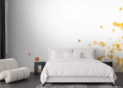 abstract connection background Wall mural