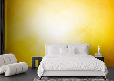 abstract orange shape background Wall mural