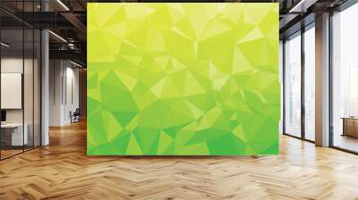 green bio background Wall mural