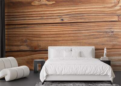 Brown background with wood texture Wall mural