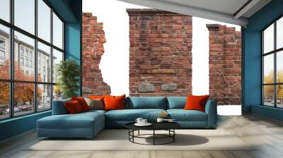 old brick wall Wall mural