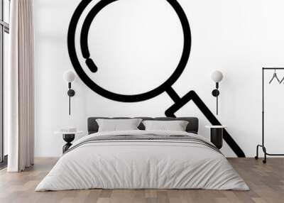 search icon design in filled and outlined style Wall mural