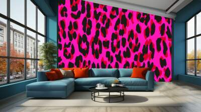 Leopard pattern, jaguar pattern, animal fur Wall mural