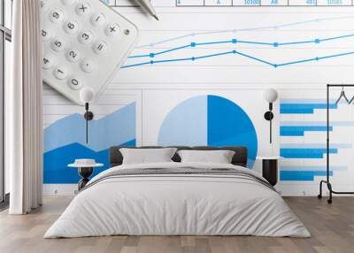 Accounting concept Wall mural