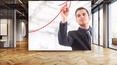 Business growth Wall mural