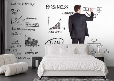 business plan Wall mural