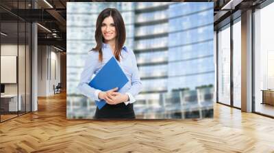 Business woman portrait Wall mural