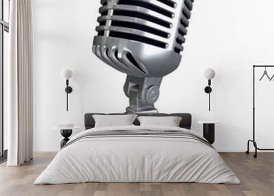 Classic Microphone Wall mural