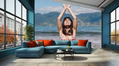 honra ao mar vertical Wall mural