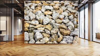 Closeup of the texture of rocks Wall mural