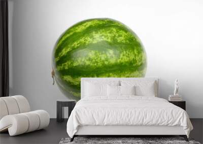 water melon isolated on white background Wall mural