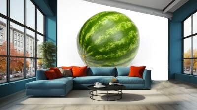 water melon isolated on white background Wall mural