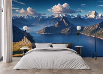 Beautiful landscape 1 Wall mural