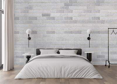 light colored brick wall white grey brick cement textured surface pattern Wall mural