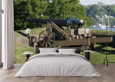 Cannon at Old Fort Niagara Wall mural