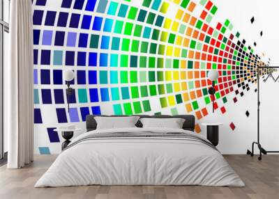 pixels Wall mural