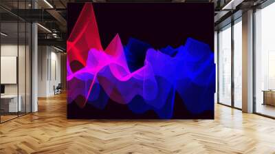 abstract background, lines shape Wall mural