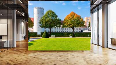 Melk abbey gardens in Wachau valley, Austria Wall mural