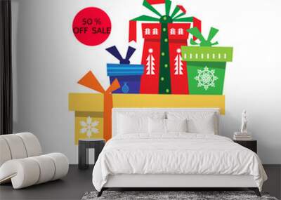 Boxing day12 Wall mural