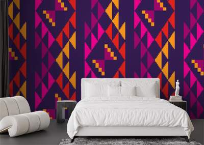 Tribal ethic pattern 43 Wall mural