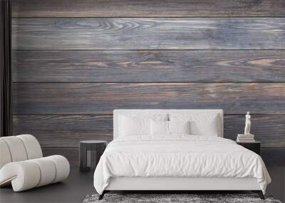 Brown wooden background made of design boards Wall mural