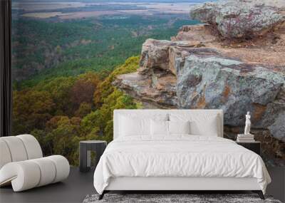 Nebo, petit jean, state park, arkansas fall season, fall colors  Wall mural