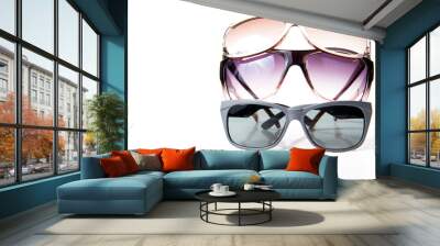 Sun Glasses isolated on white background. Wall mural