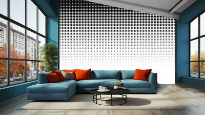 Halftone dots pattern texture background Wall mural