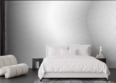 Light halftone dots pattern texture background
 Wall mural