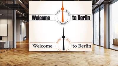 Welcome to Berlin Wall mural