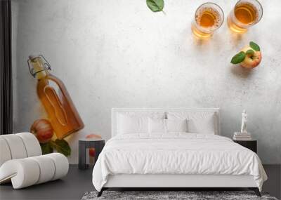 Apple cider drink Wall mural