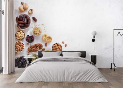 Dried Fruits and Nuts Wall mural