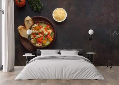 Minestrone Soup Wall mural