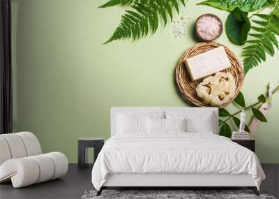 Natural Beauty Spa Background Wall mural