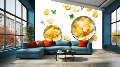 Potato chips Wall mural