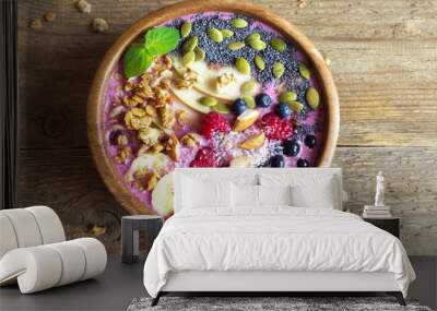 Smoothie bowl Wall mural