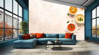 Soup Assortment Wall mural