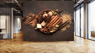 Winter Spices Wall mural