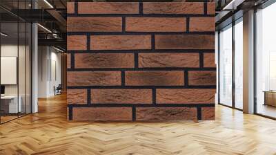 brick texture and wall tiles elevation background Wall mural