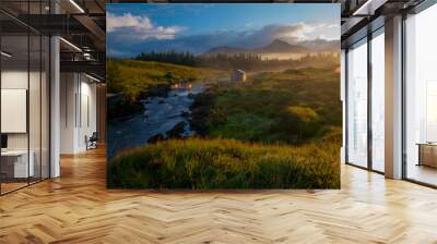 Sunrise in paradise Wall mural