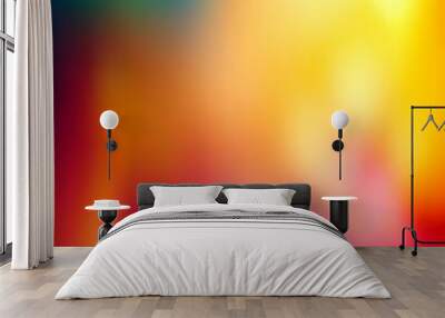 abstract background with lights Wall mural