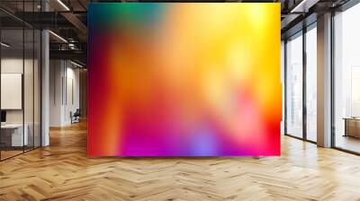 abstract background with lights Wall mural